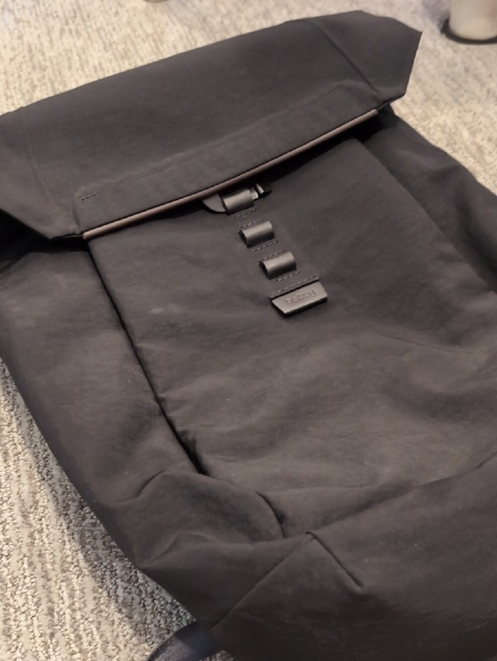 Men's Black/Brown Bellroy Backpack with Padded Mesh Back - Unbranded - Picture 13 of 13